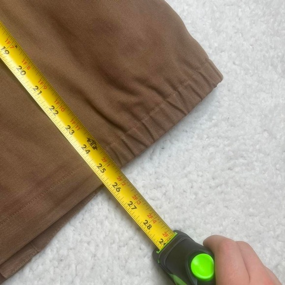 Vintage brooks brothers men's brown full zip bomber jacket embroidered 90s L - Picture 7 of 7